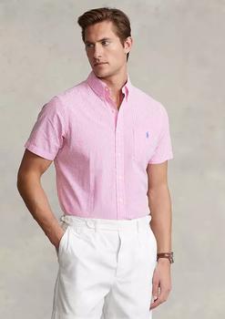 拉夫劳伦衬衫真假, Ralph Lauren | RL Prepster Classic Fit Seersucker Shirt商品图片 7.1折