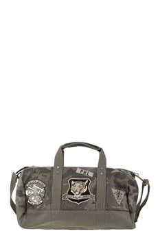 Ralph Lauren | CAMOUFLAGE CANVAS DUFFLE BAG WITH TIGER,商家Boutiques Premium,价格¥2267