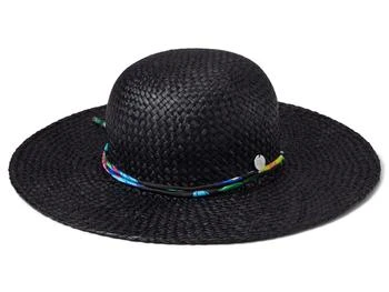 Ralph Lauren | Raffia Sun Hat with Printed Tie 
