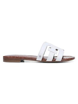 sam edelman bay, Sam Edelman | Bay Flat Leather Sandals商品图片 