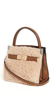 汤丽柏琦托特包单肩包, Tory Burch | Tory Burch Lee Radziwill 毛羊皮小号包商品图片 