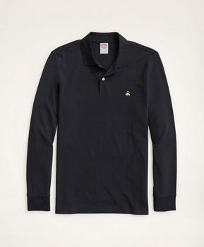 布克兄弟 polo, Brooks Brothers | 男士长袖纯棉polo衫商品图片 
