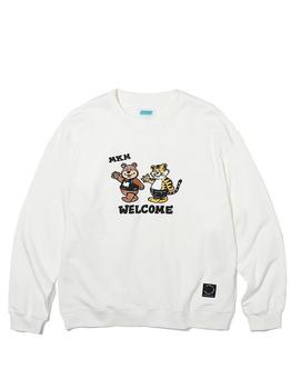 MARKM | Mascot Crewneck Sweatshirt Offwhite商品图片,
