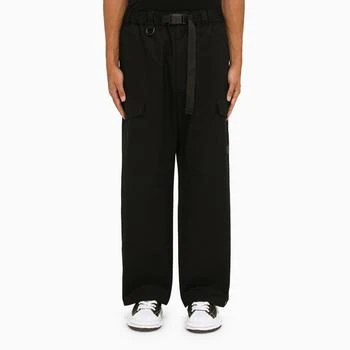 Y-3 | Black cotton workwear trousers 5折, 独家减免邮费