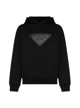 Prada | Prada Men's Black Cotton Sweatshirt商品图片,
