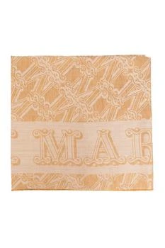 Max Mara | Max Mara Eleonor All-Over Logo Patterned Scarf,商家Cettire,价格¥1235