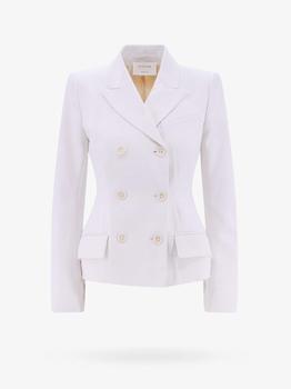 SPORTMAX double-breasted Cotton Closure with buttons Flared BLAZERS E VESTS
