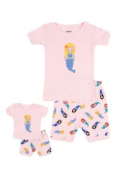 商品Mermaid Pajama & Matching Doll Pajama Set,商家Nordstrom Rack,价格¥139图片