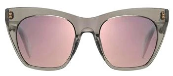 Rag & Bone | Rag & Bone RNB1009/S 0KB7 Geometric Sunglasses 5.2折