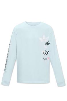 Adidas | Adidas Originals Logo Printed Crewneck T-Shirt商品图片,8.6折