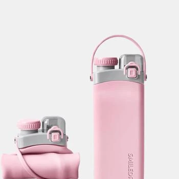 Vigor | Silicone Collapsible Travel 20 Oz Drink Squeeze Gym Kid Water Bottle Foldable Silicone Collapsible Water Bottles with Straw Bulk In3 Sets,商家Verishop,价格¥320