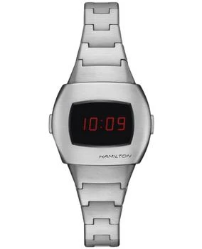 Hamilton | Hamilton PSR Digital Quartz American Classic Steel Women's Watch H52304130,商家WatchMaxx,价格¥4975