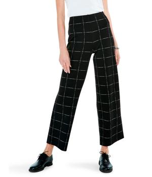 NIC+ZOE | Etched Plaid Wide Leg Pants商品图片,