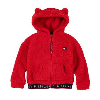 商品Tommy Hilfiger | Little Girls Sherpa Zip-Up Hooded Sweatshirt,商家Macy's,价格¥189图片