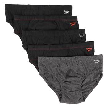 推荐Reebok Men's 5 Pack Low Rise Brief商品