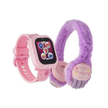 Playzoom | V3 Girls Pink Silicone Smartwatch 42mm Gift Set,商家Macy's,价格¥663