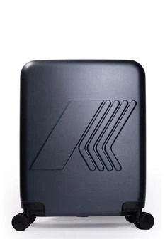 K-Way | K-Way Eudoxie Logo Trolley Luggage Bag,商家Cettire,价格¥1791