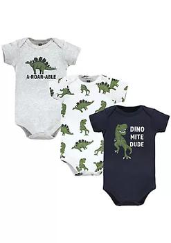 Hudson | Hudson Baby Infant Boys Cotton Bodysuits, Dinomite Dude商品图片,