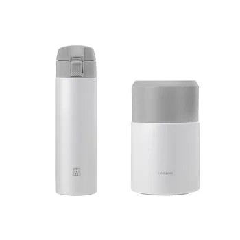 ZWILLING | ZWILLING Thermo Travel Bottle and Food Jar 2-pc Set,商家Premium Outlets,价格¥410