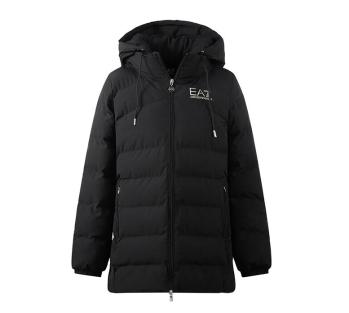 商品Emporio Armani | EMPORIO ARMANI 黑色女士棉服 6LTK09-TN5VZ-0200,商家Beyond Chinalux,价格¥2267图片