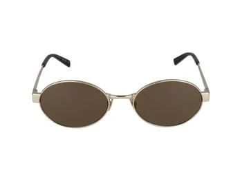 Yves Saint Laurent | Saint Laurent Eyewear Oval Frame Sunglasses 6.7折, 独家减免邮��费