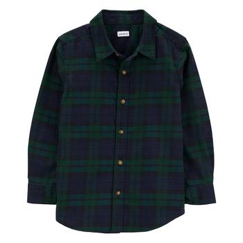 Carter's | Big Boys Plaid Button-Front Shirt商品图片,