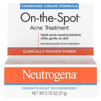 Neutrogena | On-The-Spot Acne Treatment, 2.5% Benzoyl Peroxide商品图片,独家减免邮费