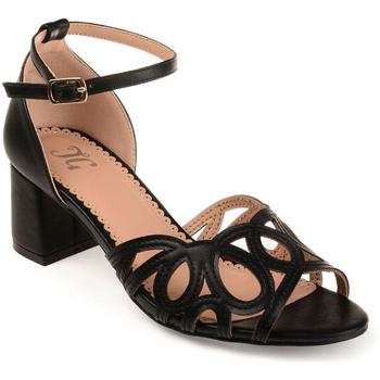 春装barbour ashby, Journee Collection | Journee Collection Womens Ashby Faux Leather Ankle Strap Dress Sandals商品图片 6.6折