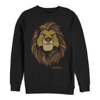 推荐Disney Men's Lion King Noble Simba, Crewneck Fleece商品