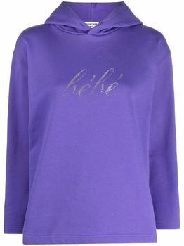 巴黎世家卫衣怎么样, Balenciaga | Balenciaga Women's  Purple Cotton Sweatshirt商品图片 9.5折