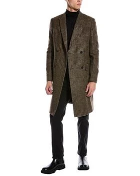 The Kooples | The Kooples Wool-Blend Trench Coat,商家Premium Outlets,价格¥1515