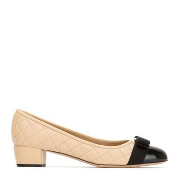 菲拉格慕女鞋板鞋, Salvatore Ferragamo | SALVATORE FERRAGAMO 拼色女士中跟鞋 01-M832-702227商品图片 额外8.2折x额外9折, 额外八二折, 额外九折
