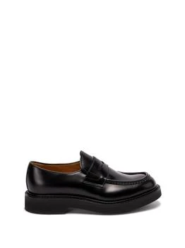 推荐Church's `Lynton` Leather Slip-On Shoes商品