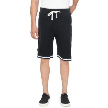 推荐Pacific & Park Mens Zip Pockets Midi Casual Shorts商品