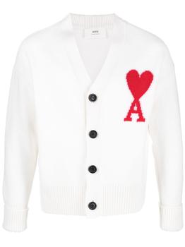 product AMI PARIS - Ami De Coeur Wool Cardigan image