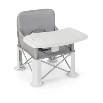 Hivvago | Portable Baby Booster Seat with Straps and Double Tray-Gray,商家Premium Outlets,价格¥380