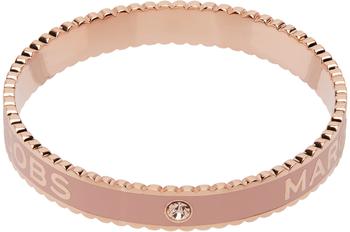 Marc Jacobs | Rose Gold & Pink 'The Medallion' Cuff Bracelet商品图片,