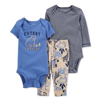 商品Carter's | Baby Boys Cutest Cuddler Bodysuits and Pants, 3 Piece Set,商家Macy's,价格¥112图片