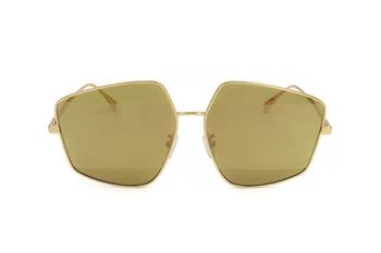推荐Fendi Eyewear Geometric Frame Sunglasses商品