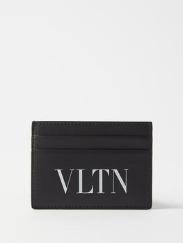 商品Valentino | VLTN logo-print leather cardholder,商家MATCHES,价格¥1773图片