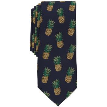 Bar III | Men's Pineapple Graphic Tie, Created for Macy's商品图片,4折, 独家减免邮费