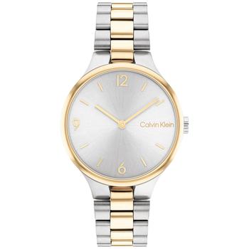 手表女ck精选, Calvin Klein | Two-Tone Stainless Steel Bracelet Watch 32mm商品图片 