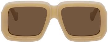 推荐Beige Paula's Ibiza Dive Sunglasses商品