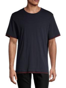Vince | Double Layer Pima Cotton T-Shirt商品图片,5.5折×额外7.5折, 额外七五折