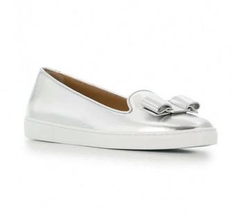 菲拉格慕女鞋板鞋, Salvatore Ferragamo | Vara Bow Slip-on Sneaker商品图片 4.9折