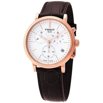 Tissot Carson Premium Chronograph Quartz White Dial Men's Watch T122.417.36.011.00