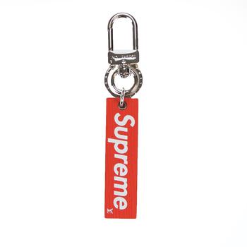 lv行李箱, Supreme | Supreme x Louis Vuitton Downtown Tab Bag Charm Key Holder Red商品图片 