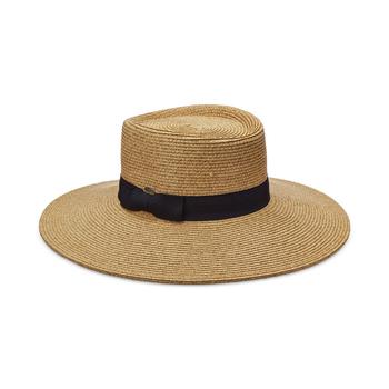 SCALA, SCALA | Women's Wide-Brimmed Paper Braid Gondolier Hat商品图片 