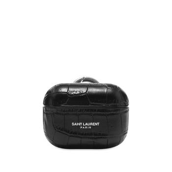 ysl腰带真假, Yves Saint Laurent | Saint Laurent Logo Airpod Pro Case With Strap商品图片 