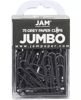 JAM Paper | Colorful Jumbo Paper Clips - Large 2" - Paperclips - 75 Per Pack,商家Macy's,价格¥60